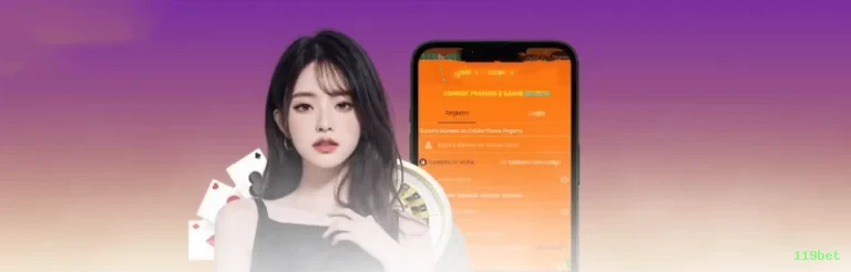 APP oficial da 119bet para mobile